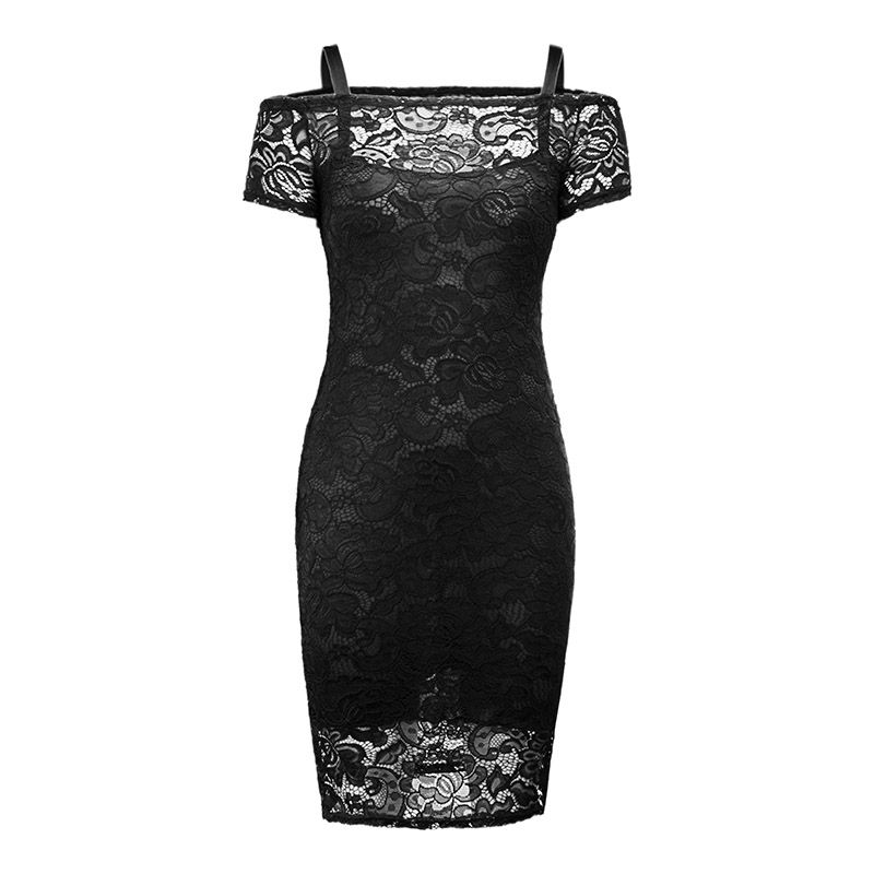 Sexy Lace Summer Dress Plus Size 2019 Elegant Spaghetti Strap