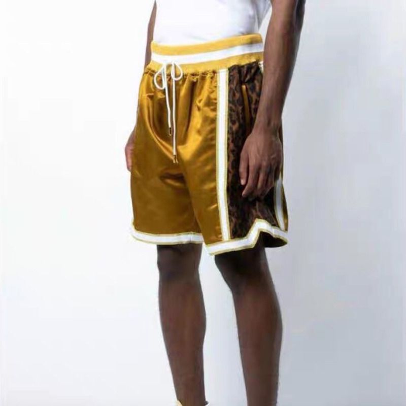 leopard print basketball shorts