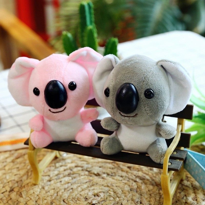 2021 Kawaii Mini Koala Plush Doll Toy Stuffed Animals Fluffy Cute Koala