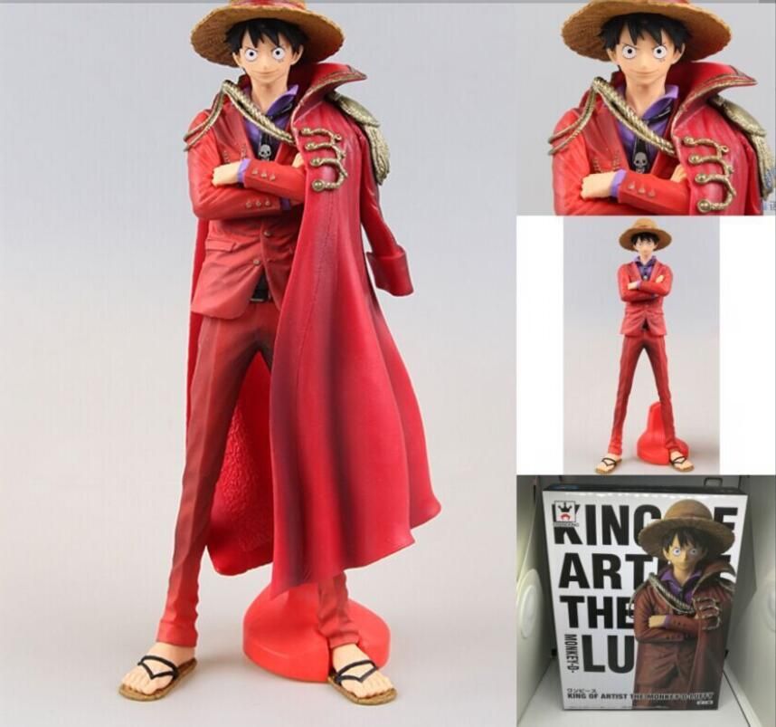 Acheter Une Piece Modele Jouet Luffy Pvc Edition Theatrale Action Figure Collection Modele e Anniversaire Cape Manteau Nautique Roi Poupee De 18 36 Du Lakeball Fr Dhgate Com