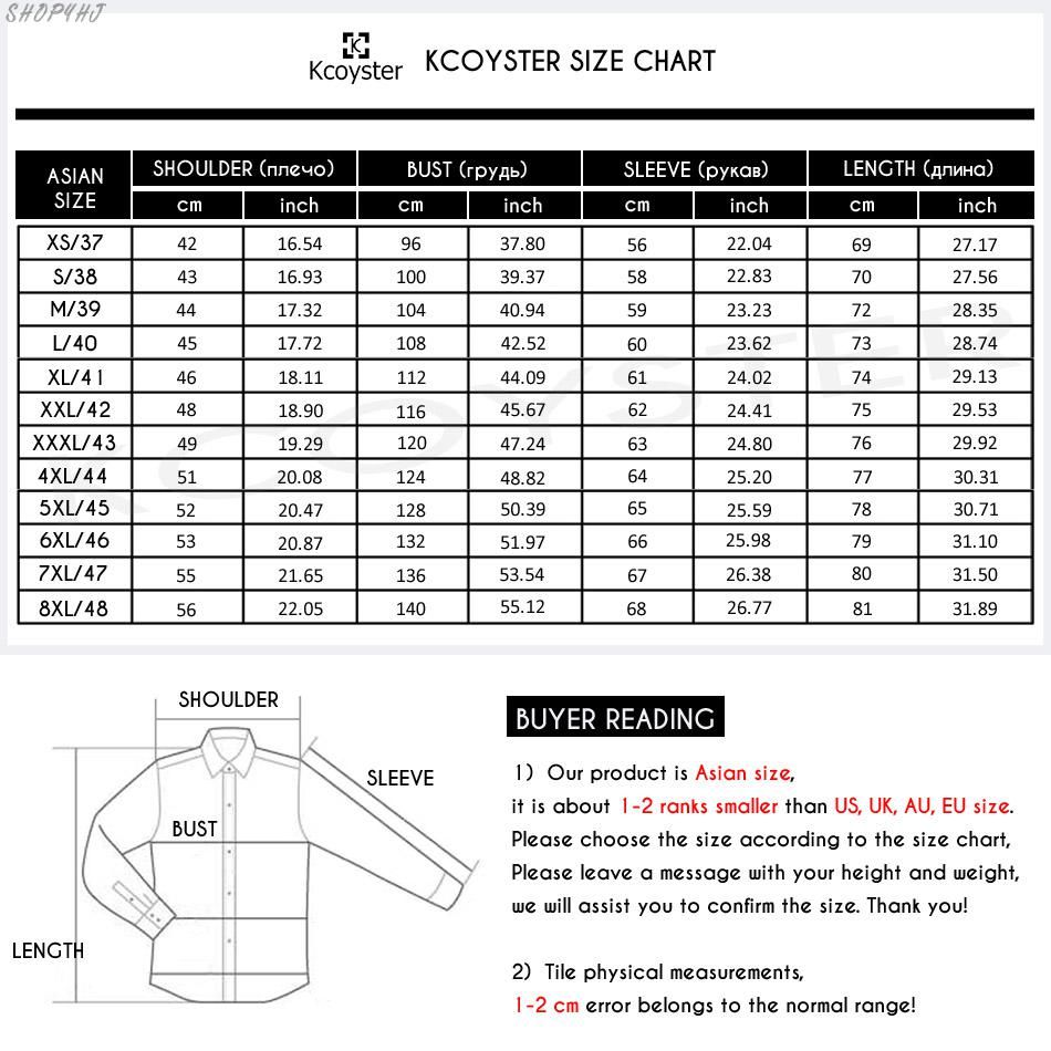 Men Office Clothing 6XL 7XL 8XL Dress 