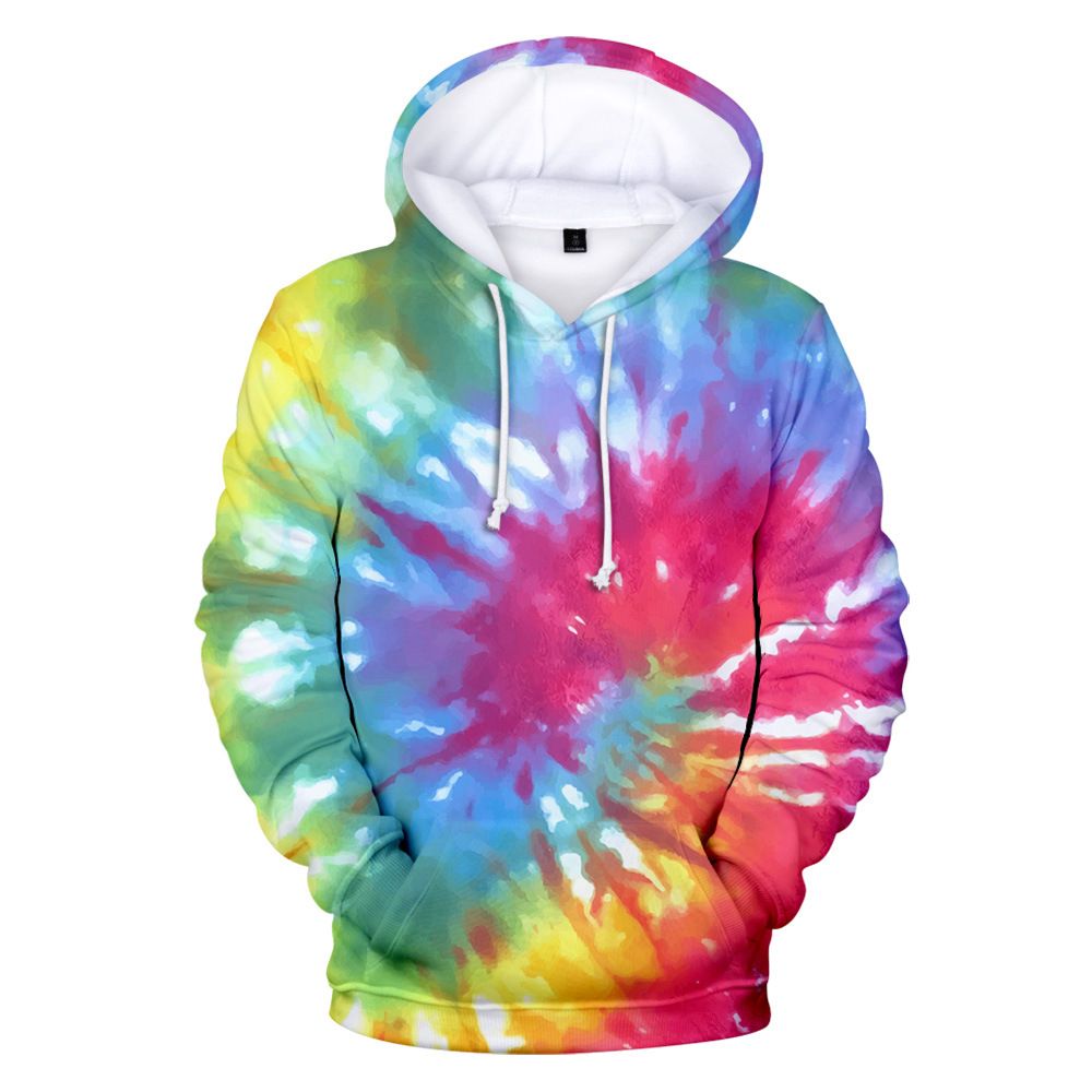 Sudadera De Manga Larga Para Halloween Con Efecto Tie-dye Pa Sudadera De Manga Larga Para Halloween Con Efecto Tie-dye Pa