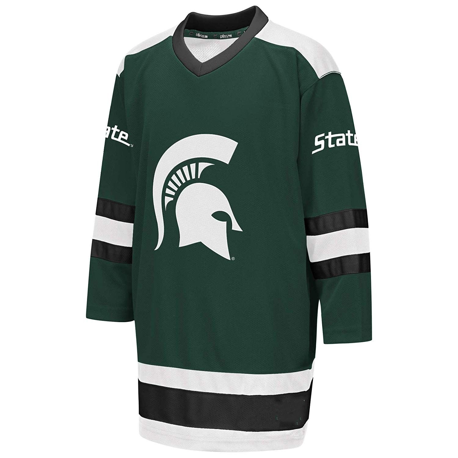 michigan state hockey jersey