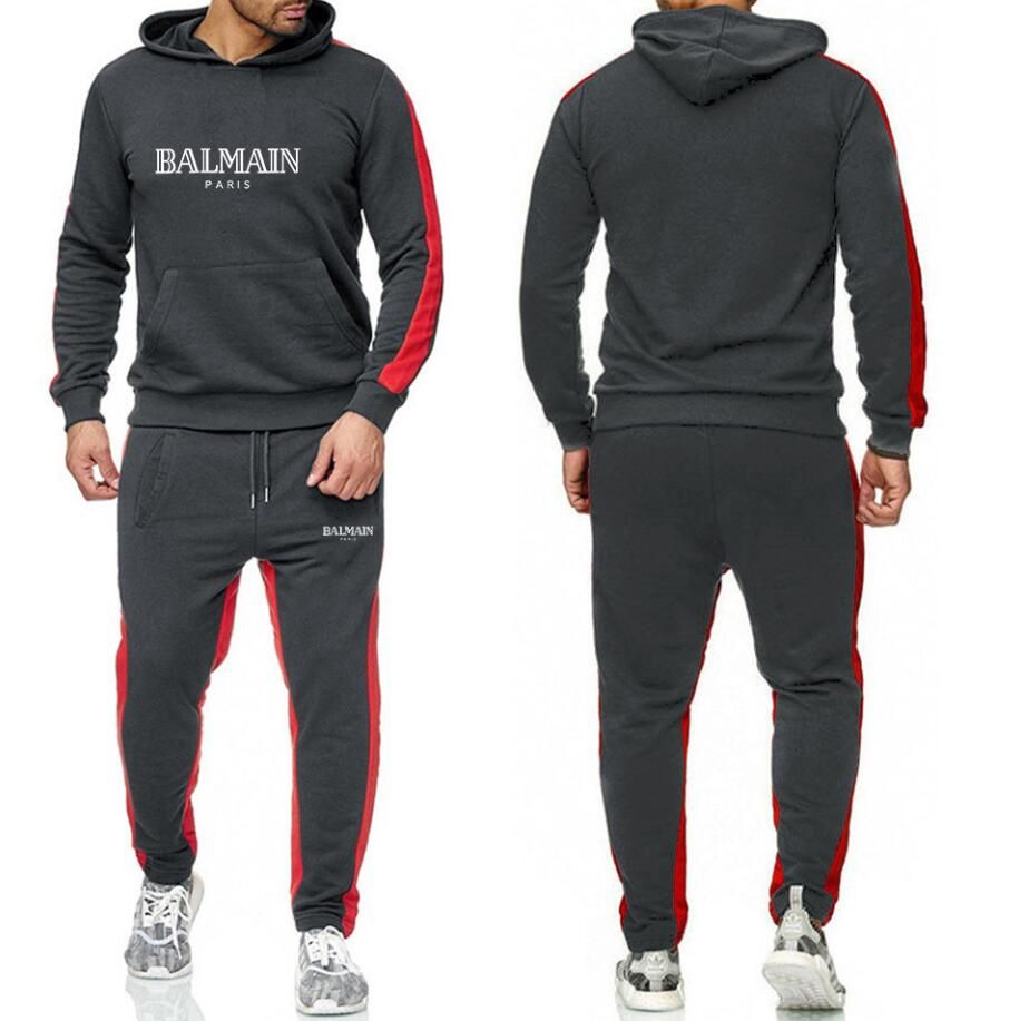 Balmain tracksuit grey Outlet