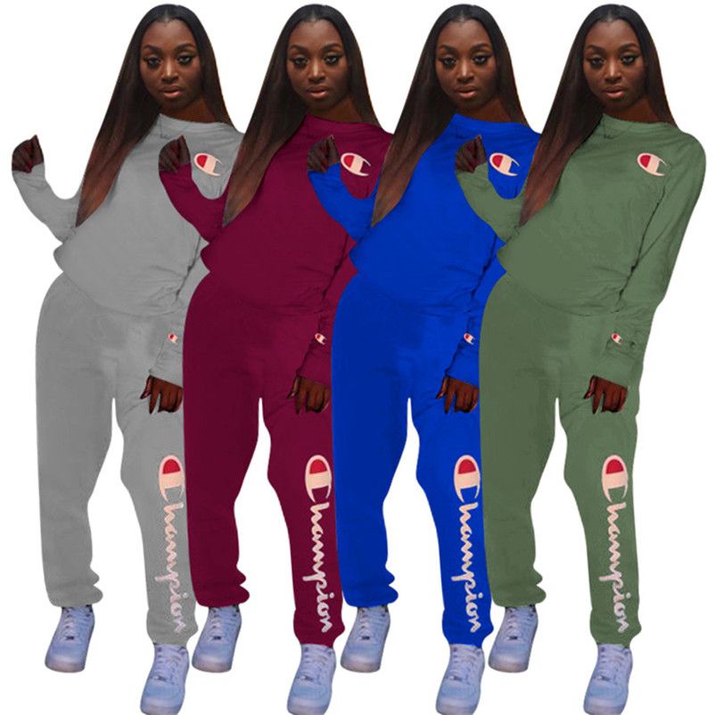 champion sweatsuit blue