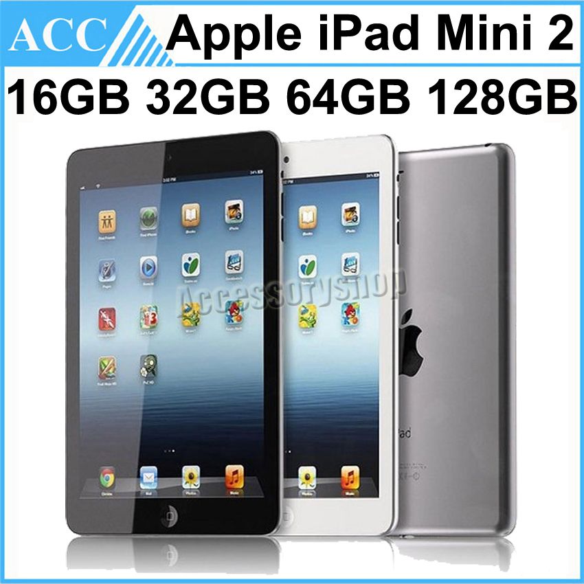 7.9in Retina Space Gray Silver Apple iPad mini 2 16GB 32GB 64GB Wi-Fi 
