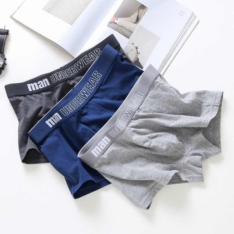 #Cotton thread clause 4 unidslote ropa interior Boxers suaves algodón hombres Boxer sólid #Cotton thread clause 4 unidslote ropa interior Boxers suaves algodón hombres Boxer sólid