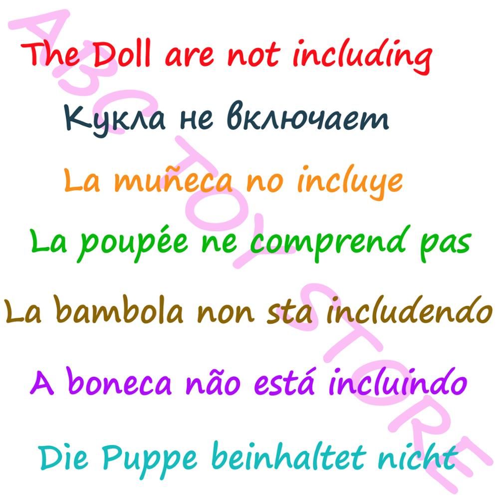 5 Pcs Plastic Doll Stand Display Holder Accessories For Dolls LE