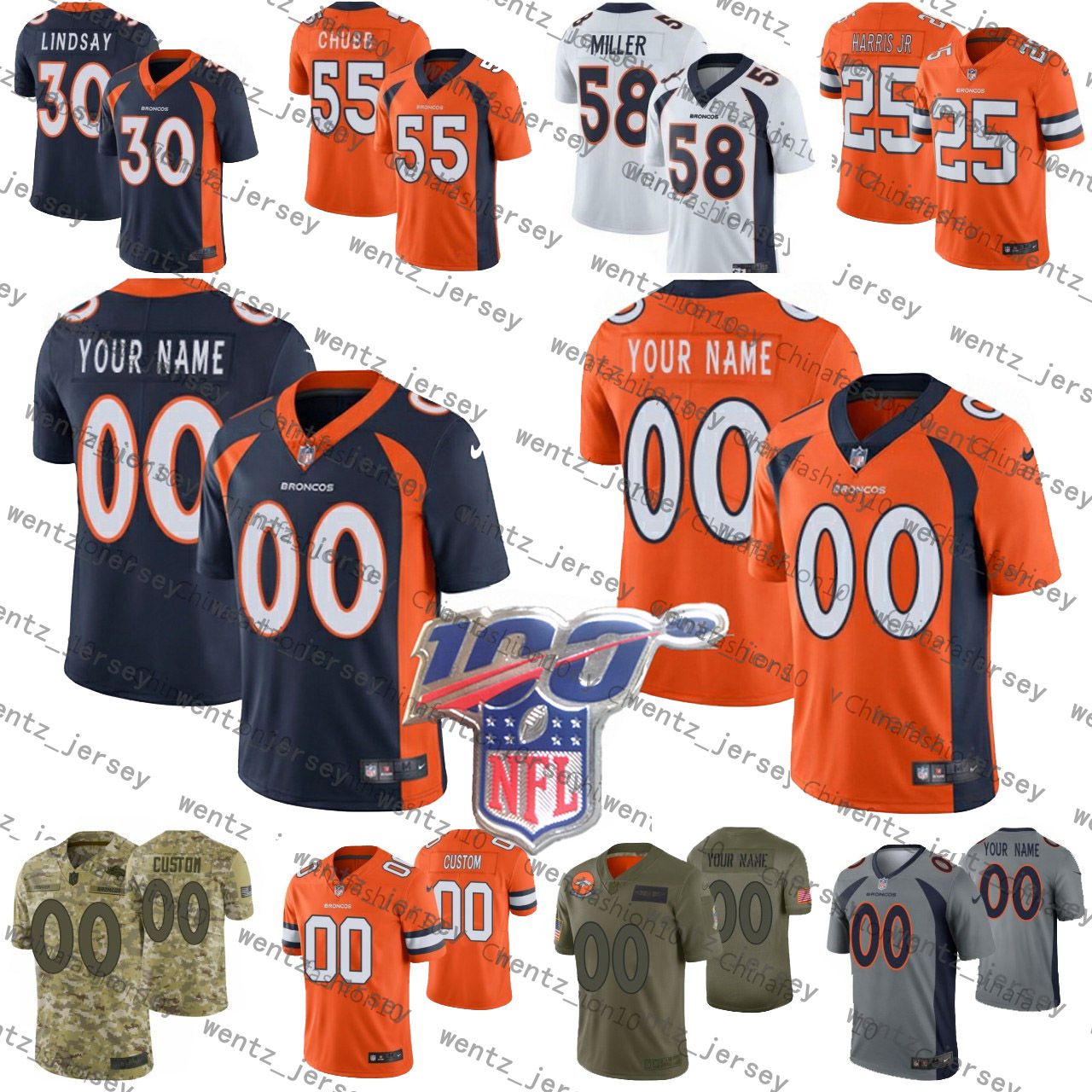 phillip lindsay kids jersey