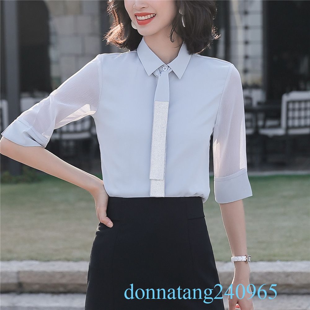 formal white blouse plus size