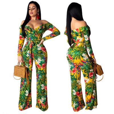 floral jumpsuits