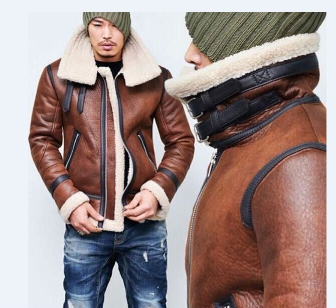 Chaqueta De Moto De Forro Polar Leat Para Hombre Chaqueta De Moto De Forro Polar Leat Para Hombre