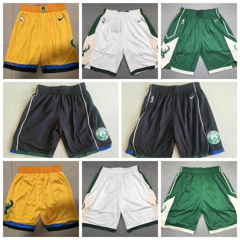 milwaukee bucks basketball shorts