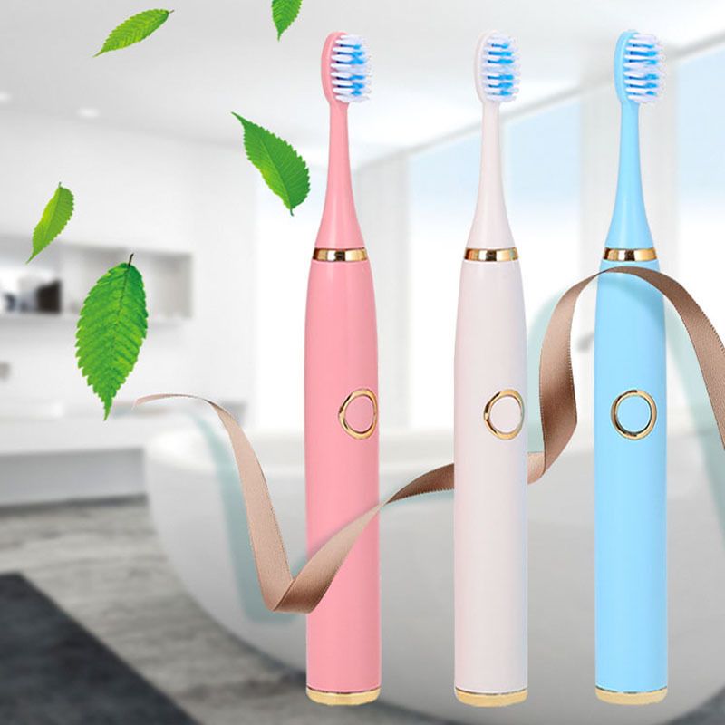 2020 Eco Friendly Powered Sonic Electric Toothbrush With 8 Replaceable