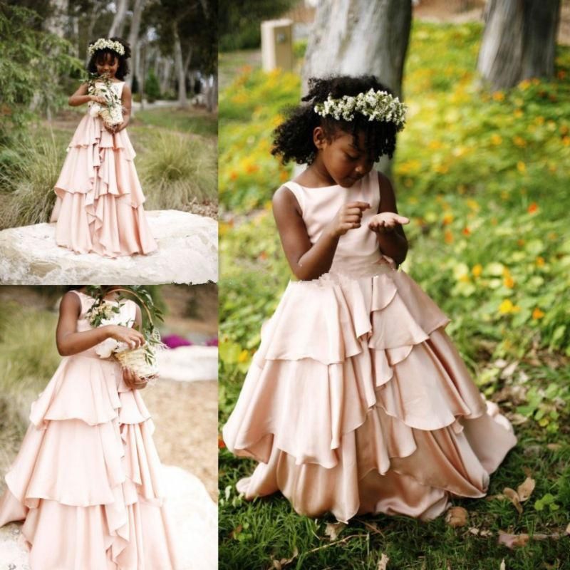 tutu style flower girl dresses