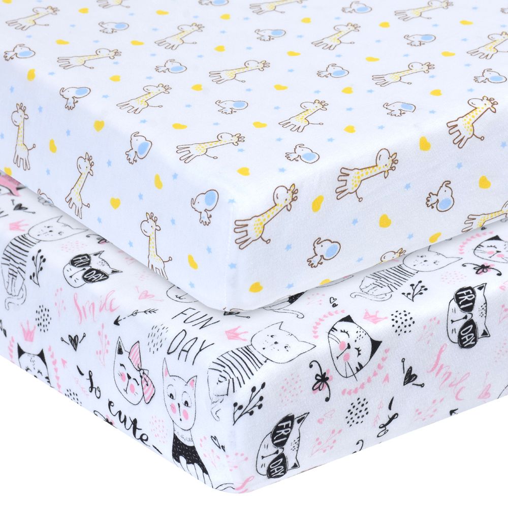 crib mattress fitted sheet