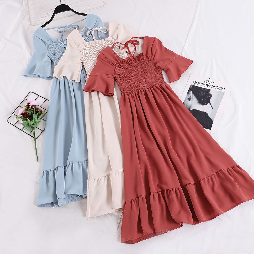 vintage ruffle dress