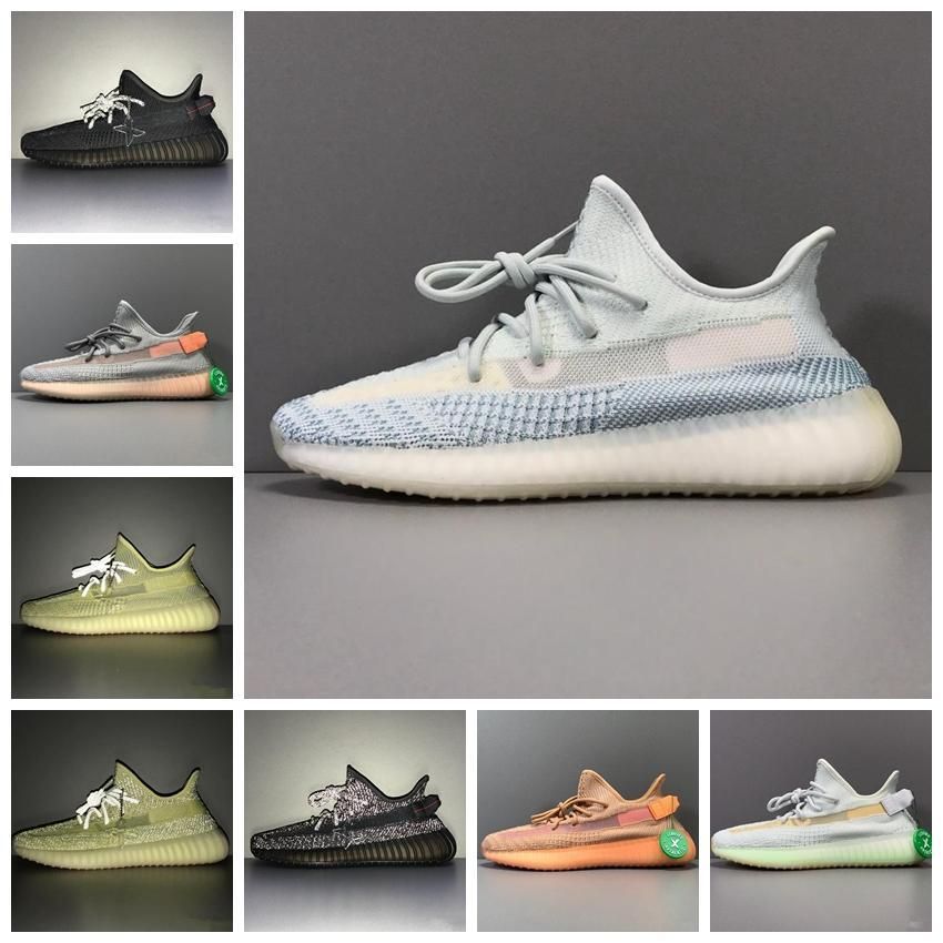 Cloud White vs Blue Tint Adidas Yeezy Boost 350 v2