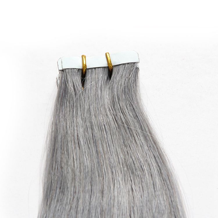 Tape Hair Extensions Decorative Adhesive Tape Gray Color 50g
