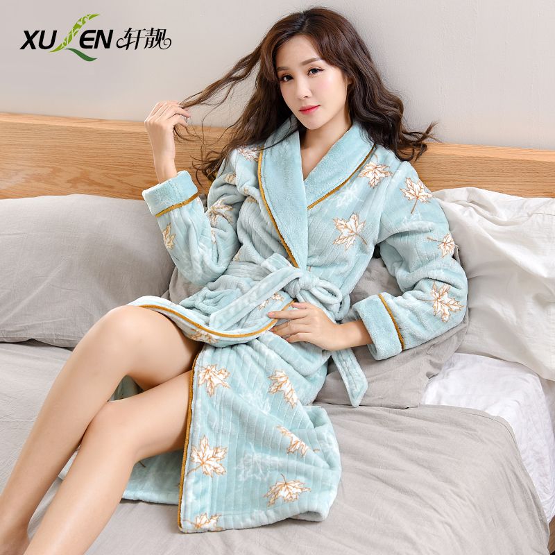 ladies plus size dressing gown
