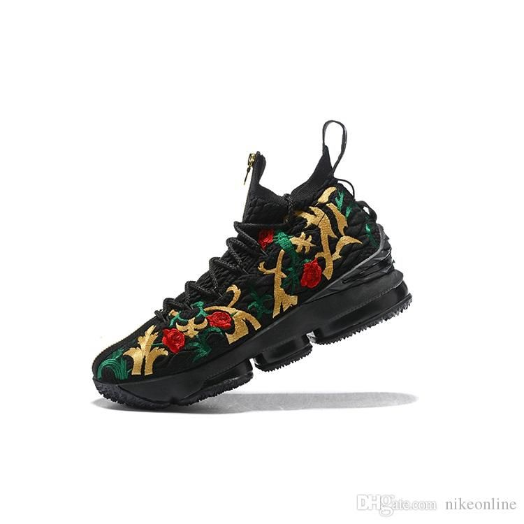 lebron james flower shoes