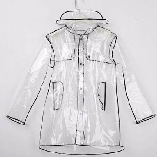 Mens clear rain coat Clearance