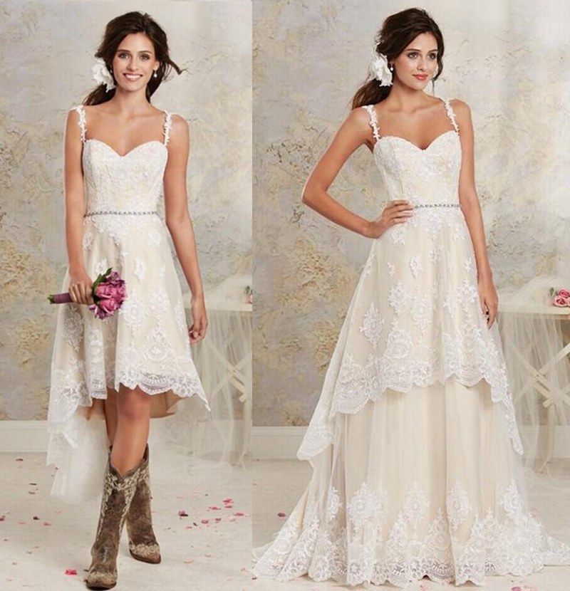 country casual wedding dress