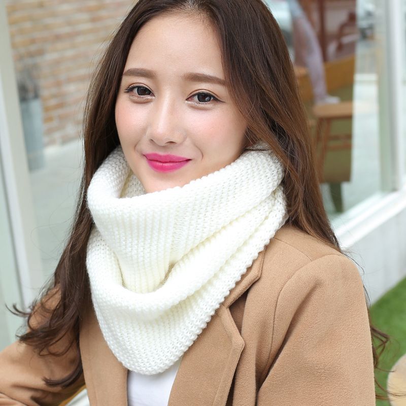 Sale Women Winter Warm Infinity 2Circle Cable Knit Cowl Neck Long Scarf Shawl Sale Women Winter Warm Infinity 2Circle Cable Knit Cowl Neck Long Scarf Shawl
