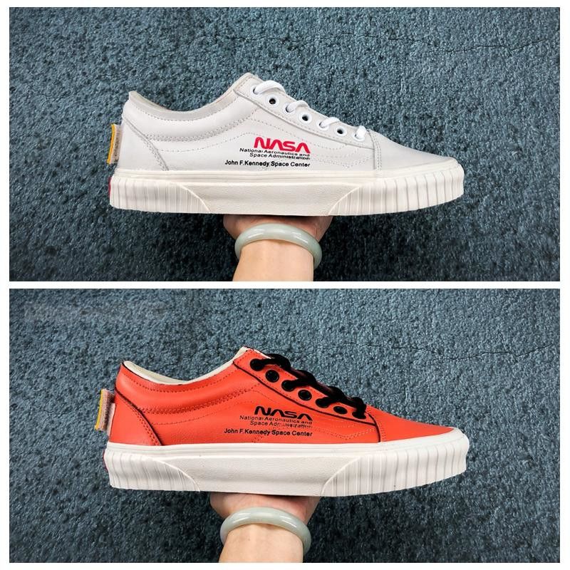 vans nasa orange