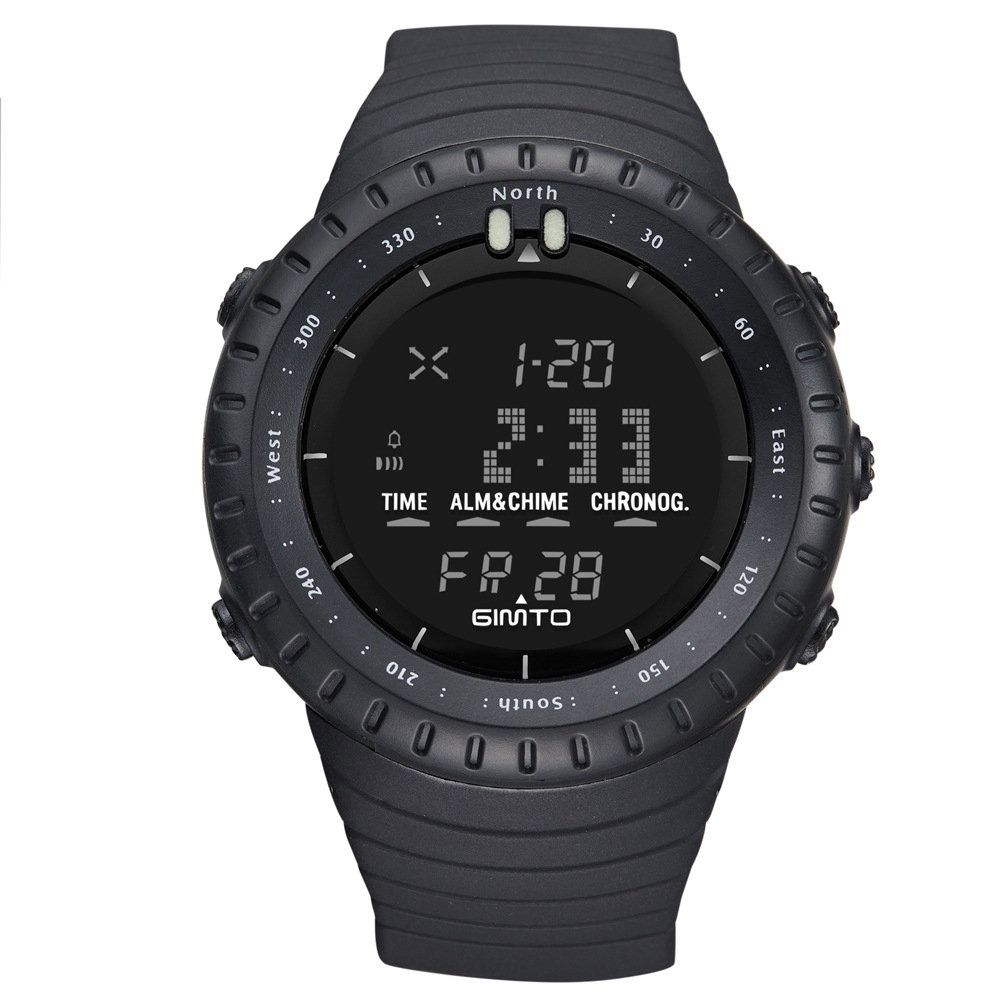 all black mens sport watches