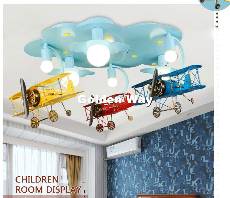 2019 Children Lights Children Ceiling Lamp Plane Design Decora