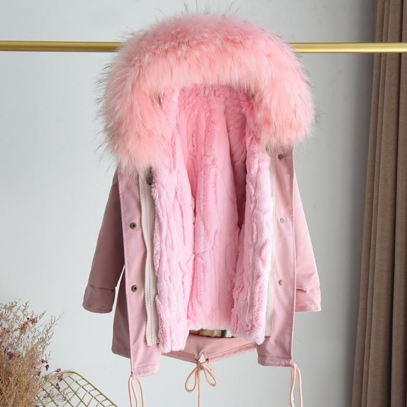 kid fur coats