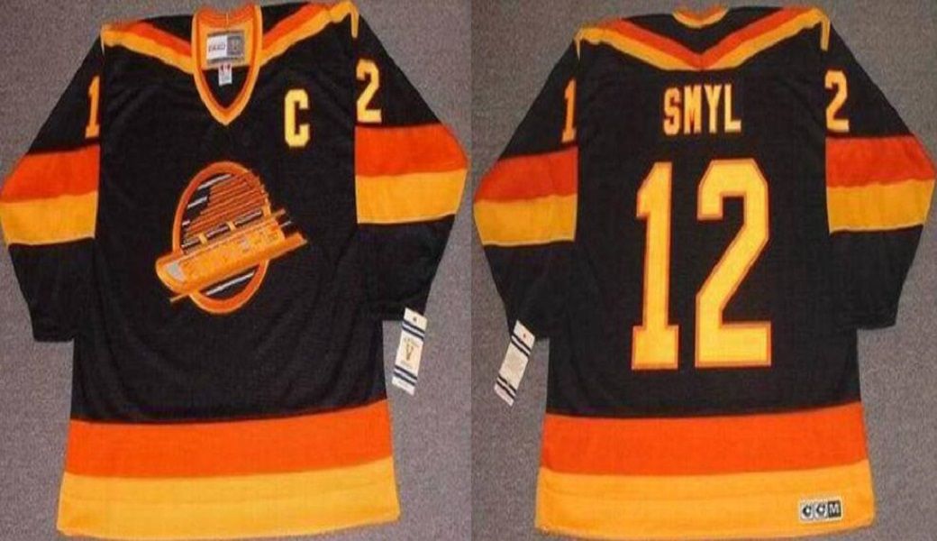Vancouver Canucks Vintage 3 Colour Pro Name & Number Kit – Scoff's Hockey  Shop
