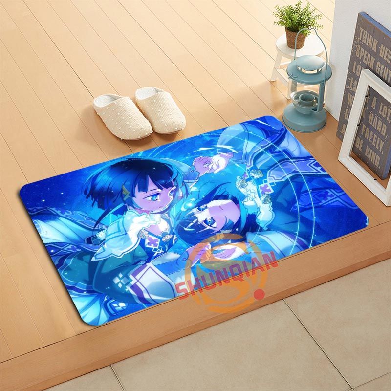 Custom Non-Slip Bathroom Sword Art Online Bath Mat Soft Carpet Rug