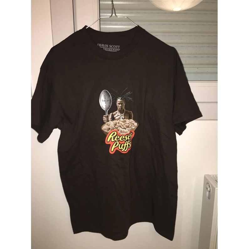 reese's puffs t shirt travis scott