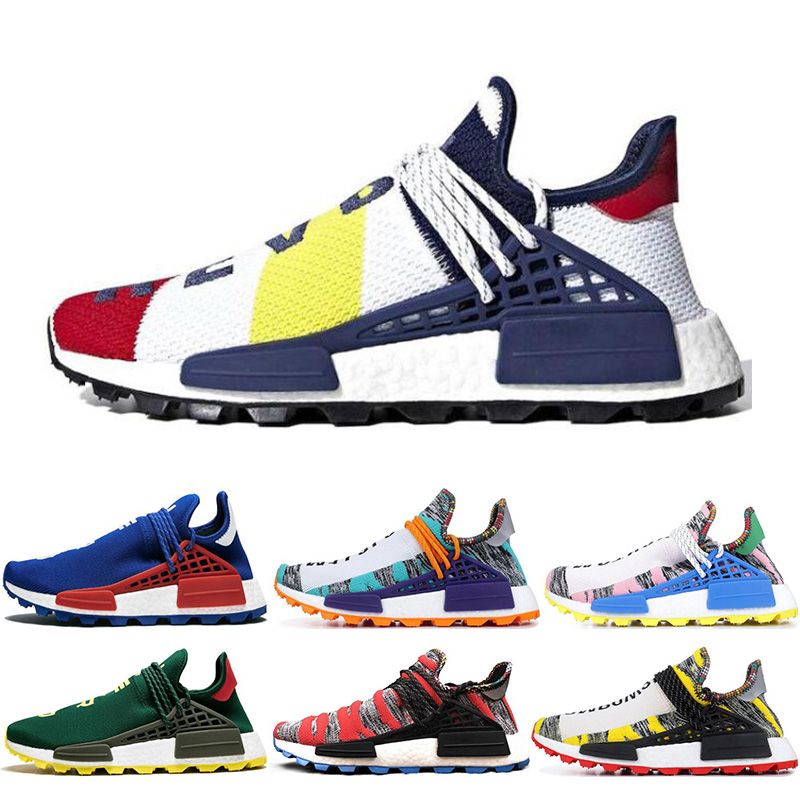 Pharrell adidas NMD Hu Yellow Gum Official Images