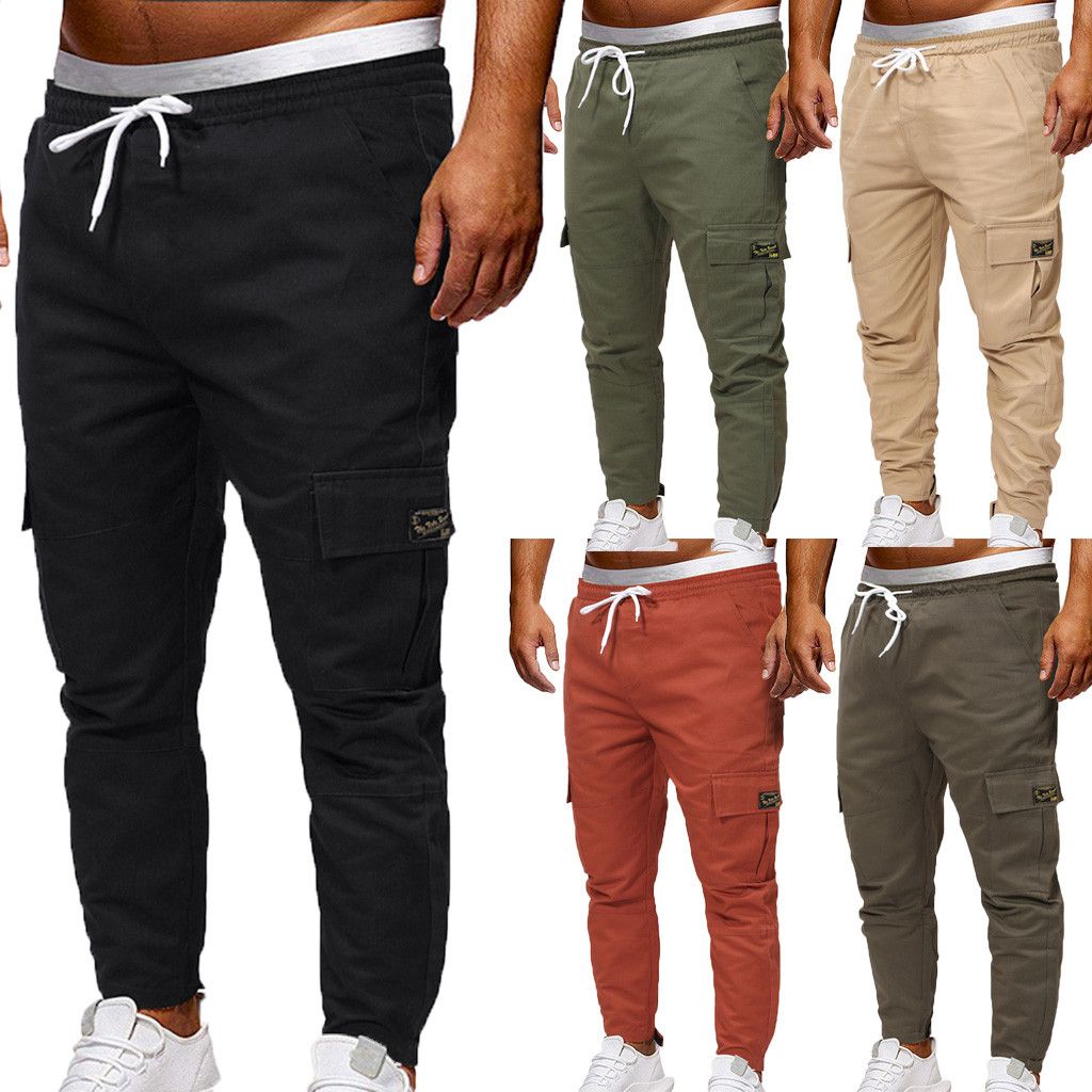 Compre YOUYEDIAN 2019 Moda Hombre Sport Jogging Pantalón Casual Jeans  Sueltos Pantalones De Deporte Pantalón Con Cordón Nueva Llegada A 40,74 €  Del Cantury | Es.Dhgate.Com