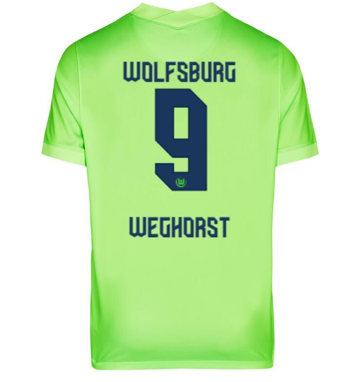 VFL Wolfsburg fanion bannière VERT-BLANC 14 cm