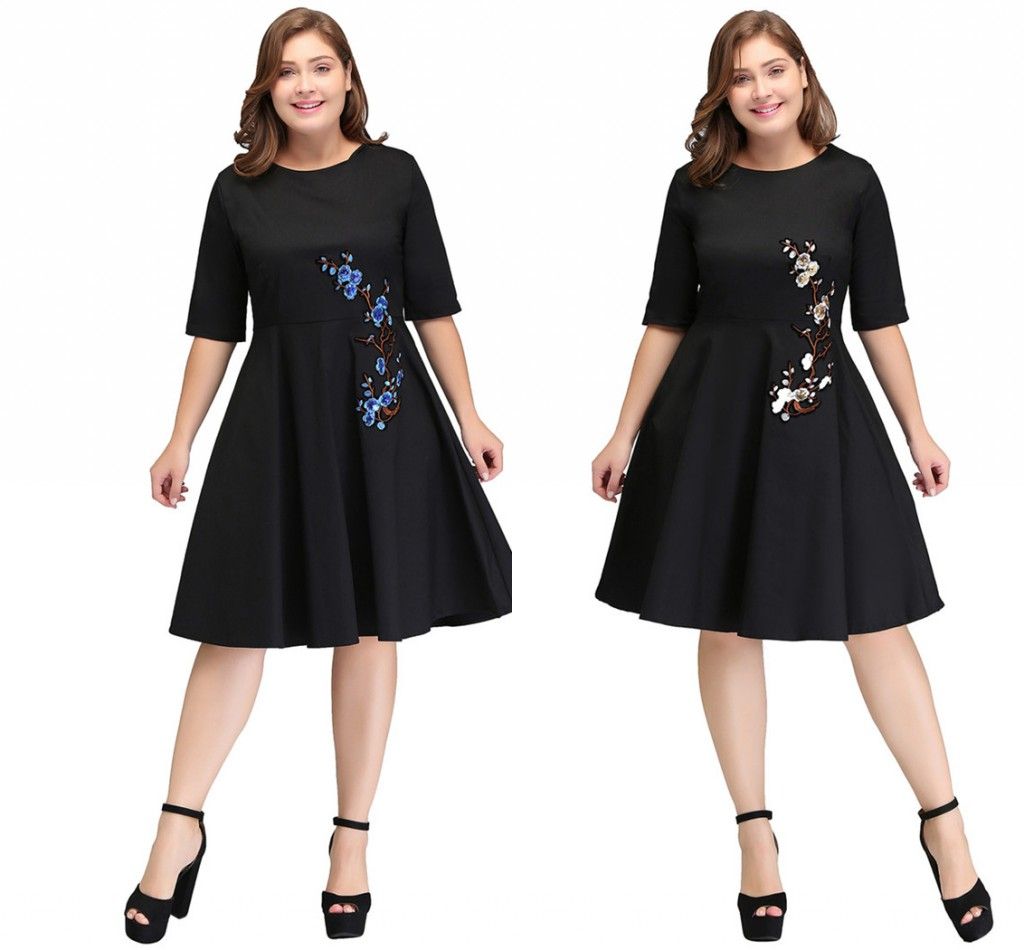 Compre Barato Plus Size Mulheres Vestidos Rockabilly Vintage 1950 Audrey Hepburn Partido Curto Estilo Cocktail Vestido Vestido Mulheres Trabalho FS0794 Formal De Earlybirdno1, $91,78 | Pt.Dhgate.Com