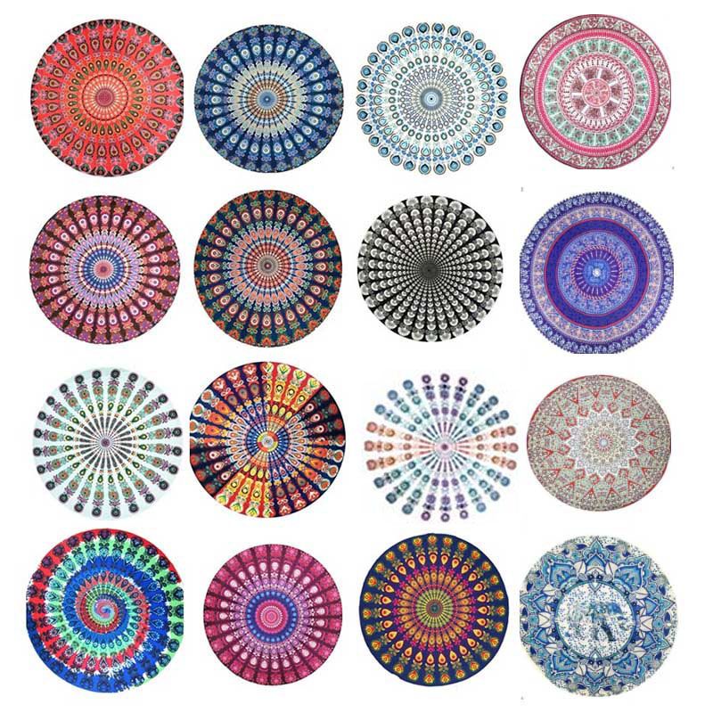 round beach towels for sale