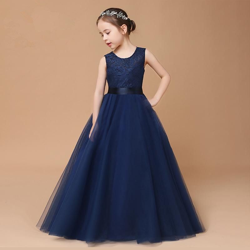 floor length flower girl dresses uk