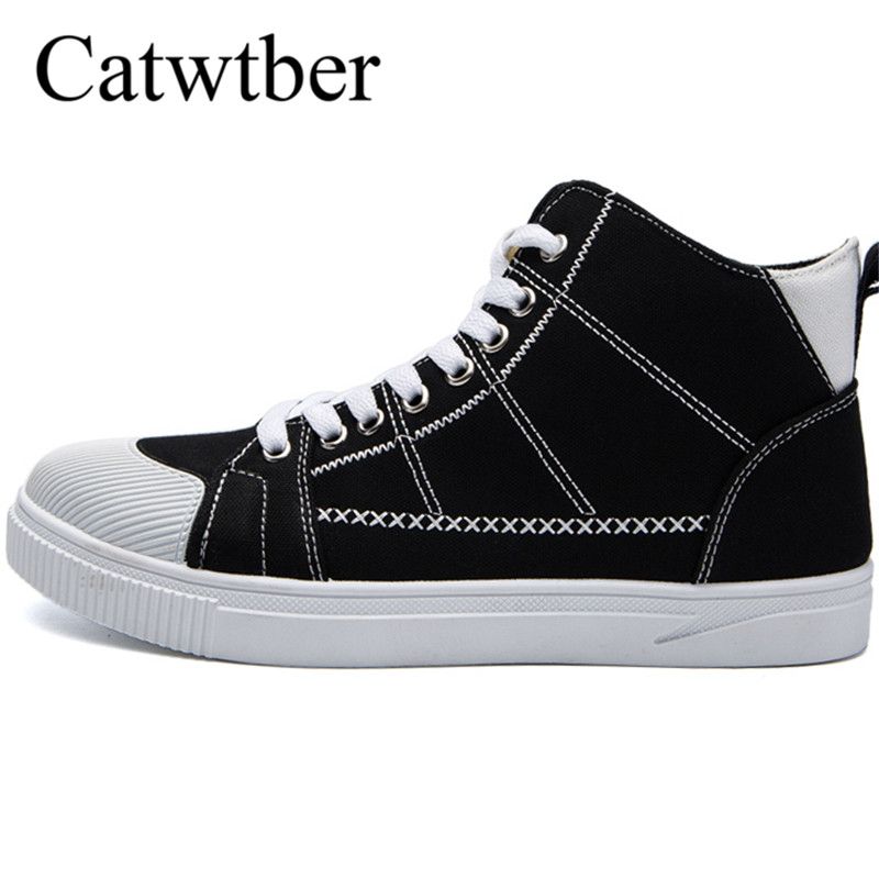 black high top non slip shoes