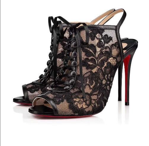 sexy black high heel boots