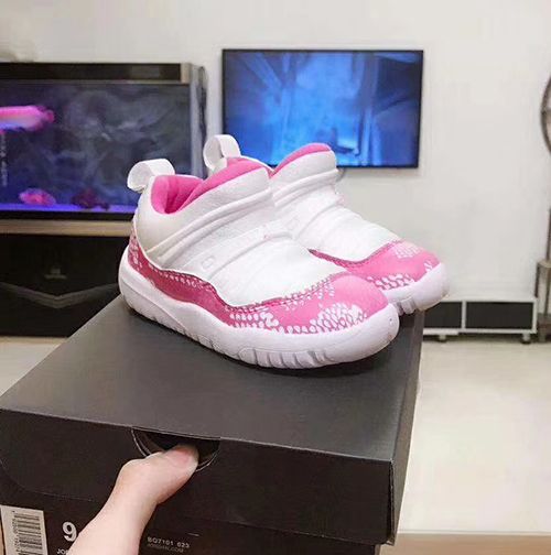 Cute 11 Little Flex 11s Space Jam Concord Gym Red Basketball Shoes