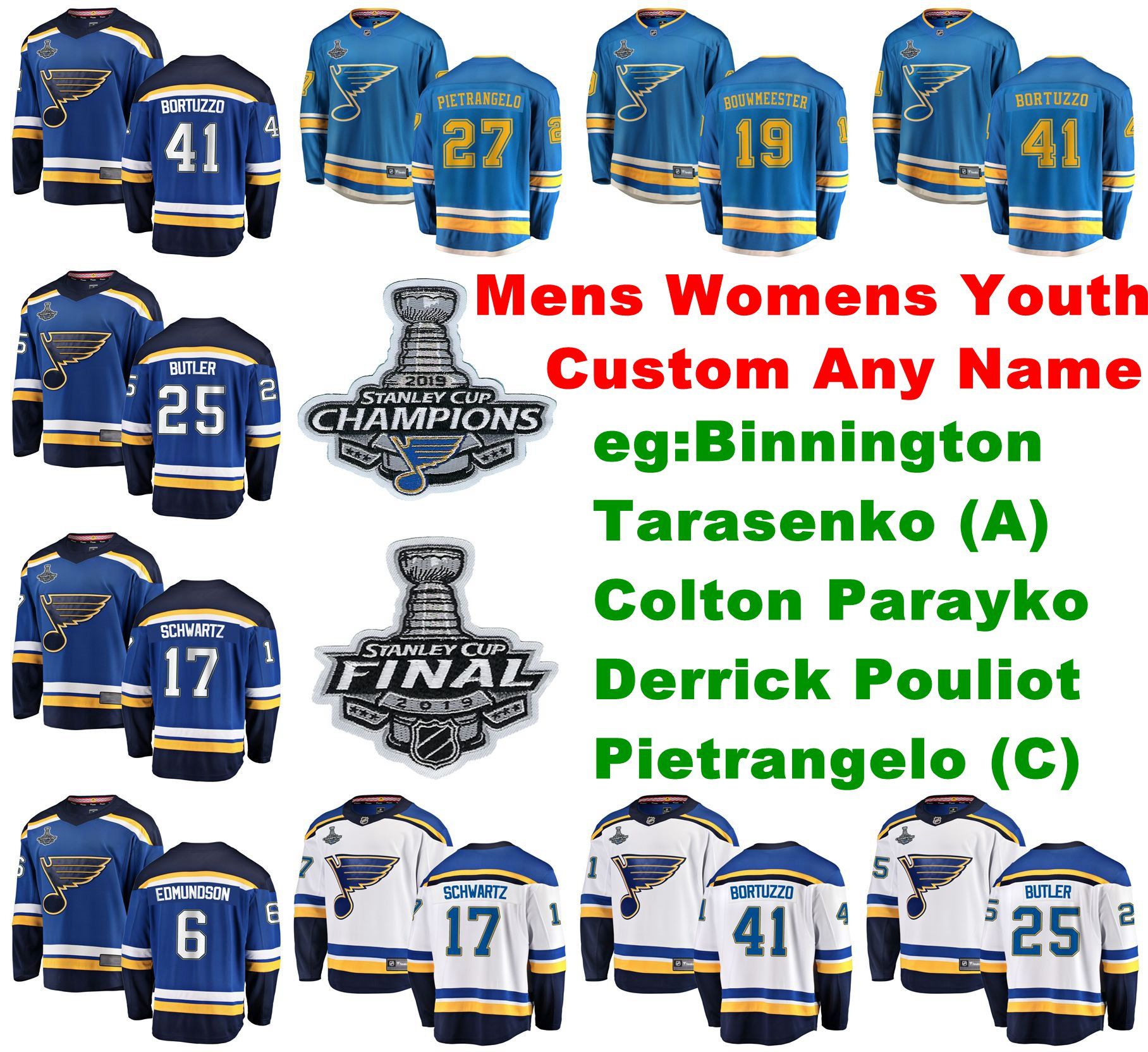 st louis blues parayko jersey