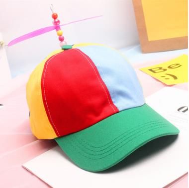 hat with propeller on top