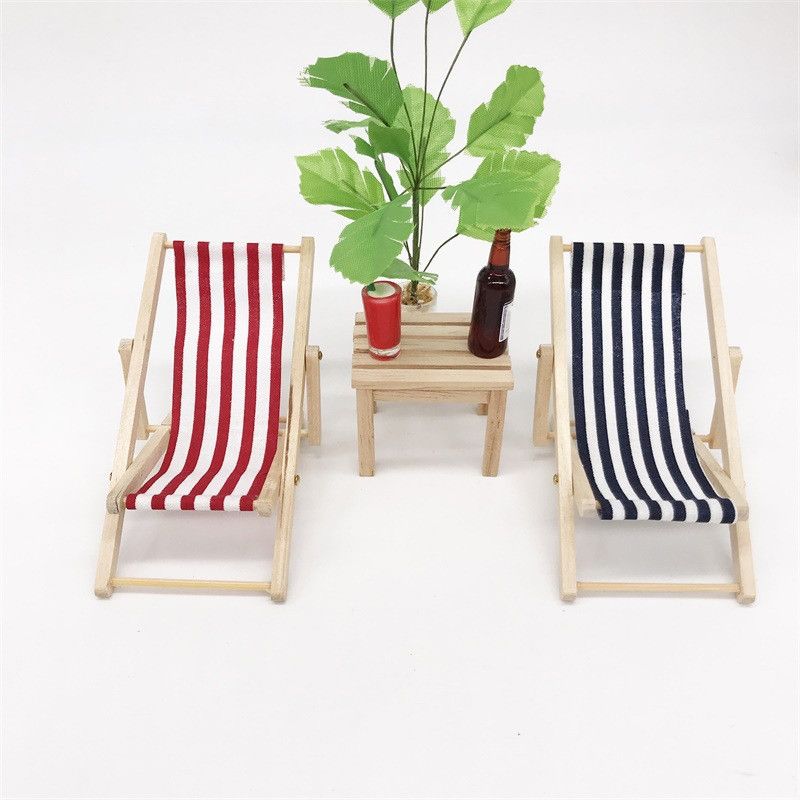 miniature beach furniture
