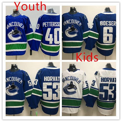 youth vancouver canucks jersey