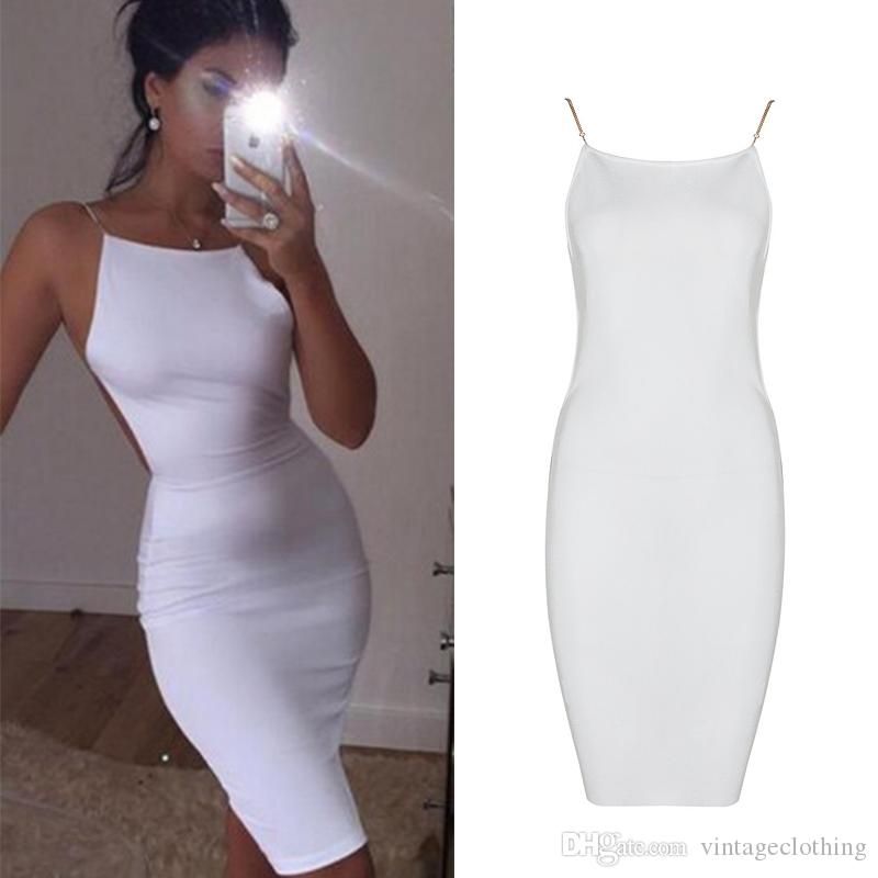 solid bodycon dress
