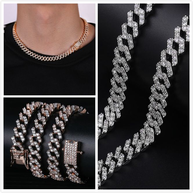 Square cuban link chain Clearance